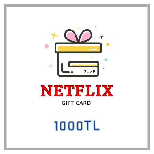 (세트할인) 넷플릭스 터키 기프트카드 1000TL